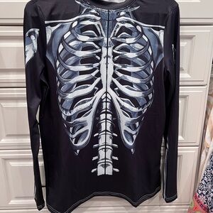 Skeleton shirt- Size S